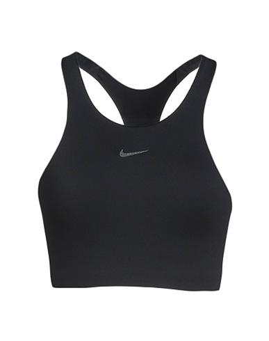 NIKE Activewear  Yoga Dri-FIT swoosh  Medium-Support Padded Sports Bra
 Black 80% Polyester, 20% Elastane
