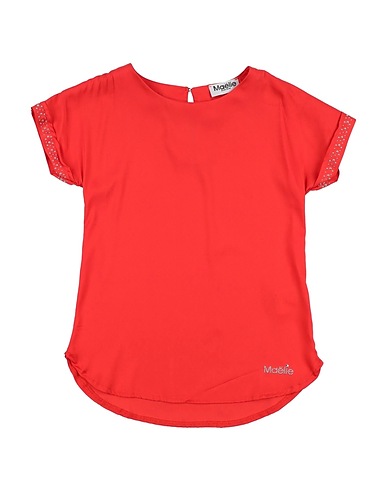 FRED MELLO Top Rosso 100% Poliestere