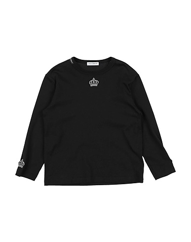 DOLCE&GABBANA T-Shirt Schwarz 100% Baumwolle