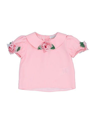 DOLCE&GABBANA Top Pink 100% Silk