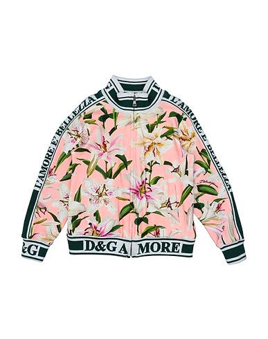 DOLCE&GABBANA Sweatshirt Light pink 90% Cotton, 10% Elastane