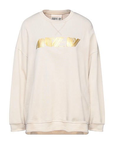 ANIYE BY Sweatshirt Beige 100% Cotton