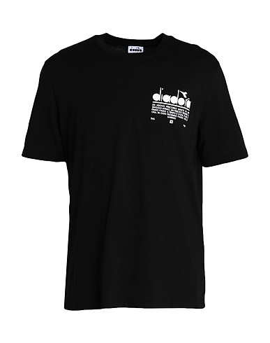 DIADORA T-shirt MAGIC BASKET LOW ICONA
 Black 100% Cotton