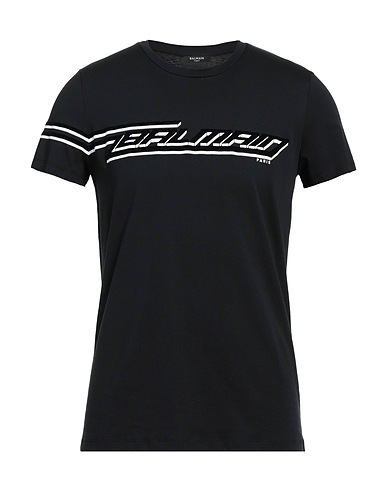 BALMAIN T-shirt Black 100% Cotton