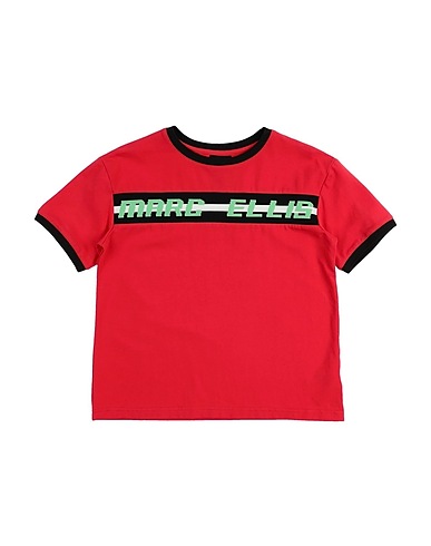 MARC ELLIS T-shirt Rosso 95% Poliestere, 5% Elastan
