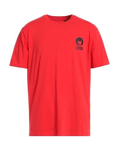 CIESSE PIUMINI T-shirt Red 95% Cotton, 5% Elastane
