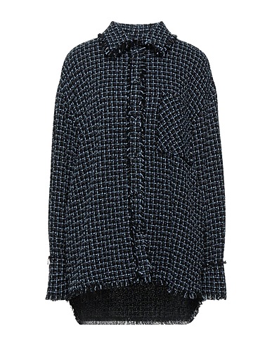 MSGM Patterned shirts & blouses Midnight blue 73% Cotton, 21% Acrylic, 6% Polyamide