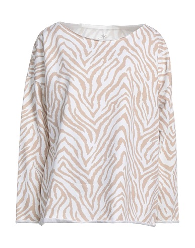 JUVIA Sweatshirt Beige 50% Cotton, 50% Polyester