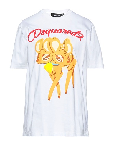 DSQUARED2 T-shirt White 100% Cotton