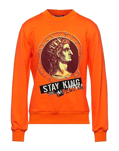 DOLCE&GABBANA Sweatshirt Orange 100% Cotton