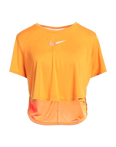 NIKE Cropped Top  One Dri-FIT  Short-Sleeve Crop Top
 Mandarine 100% Polyester