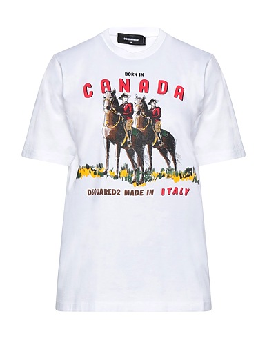 DSQUARED2 T-shirt White 100% Cotton