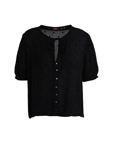 SUPERDRY Top Schwarz 100% Viskose