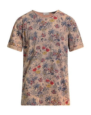 CASHMERE COMPANY T-Shirt Maulwurfsgrau 100% Baumwolle