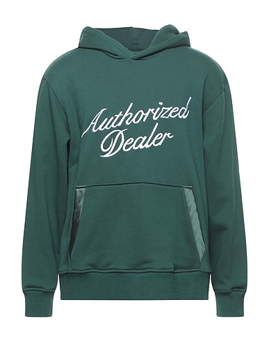 JUST DON Hooded track jacket  Dark green 100% Cotton