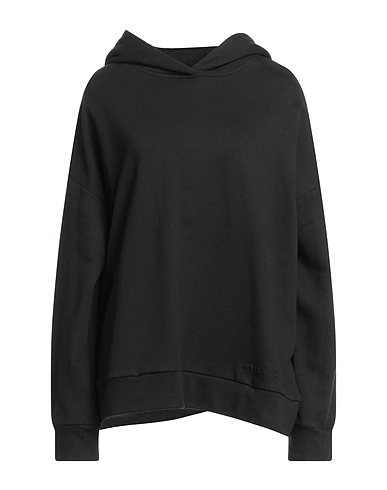 WEILI ZHENG Hooded track jacket  Black 100% Cotton