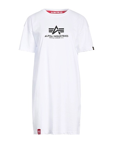 ALPHA INDUSTRIES T-shirt White 100% Cotton