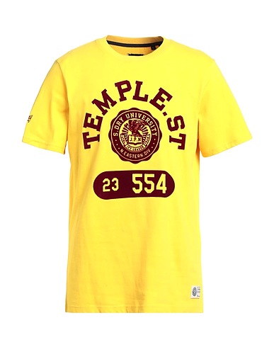 SUPERDRY T-shirt Giallo 100% Cotone