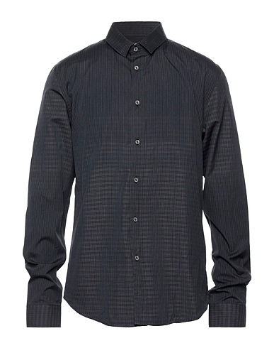 BYBLOS | Steel grey Men‘s Striped Shirt | YOOX