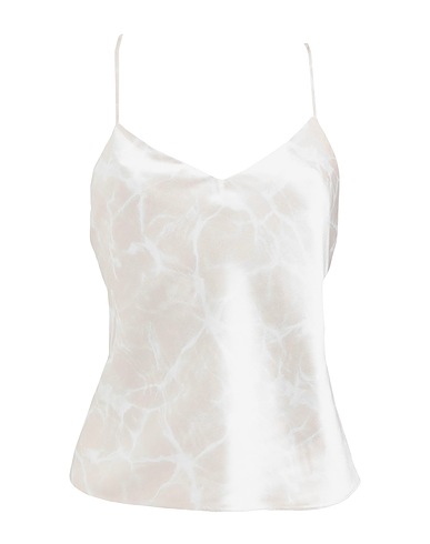 CALVIN KLEIN Camisole Beige 76% Acetate, 24% Polyester