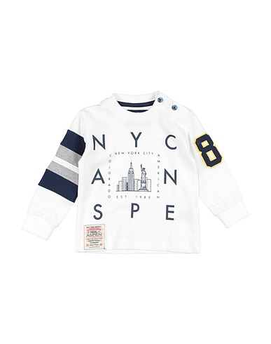 ASPEN POLO CLUB T-shirt White 95% Cotton, 5% Elastane