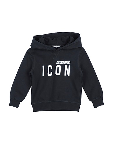 DSQUARED2 Sweatshirt ICON Black 100% Cotton, Elastane