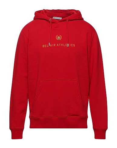 BEL-AIR ATHLETICS Sudadera Rojo 100% Algodón