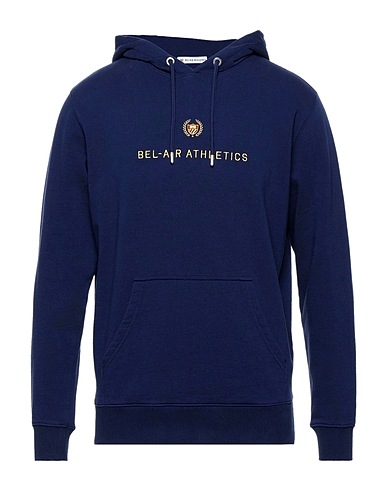 BEL-AIR ATHLETICS Hooded sweatshirt Midnight blue 100% Cotton