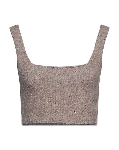 SOLOTRE Top Taupe 60% Wool, 30% Polyamide, 10% Alpaca wool