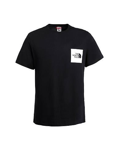 THE NORTH FACE T-shirt M GLH TEE TNF BLACK Black 100% Cotton