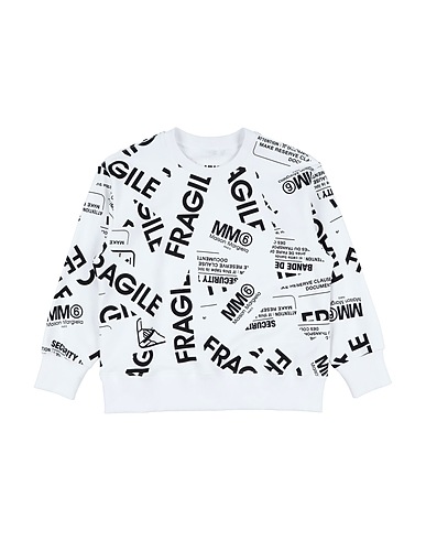 MM6 MAISON MARGIELA Sweatshirt White 100% Cotton