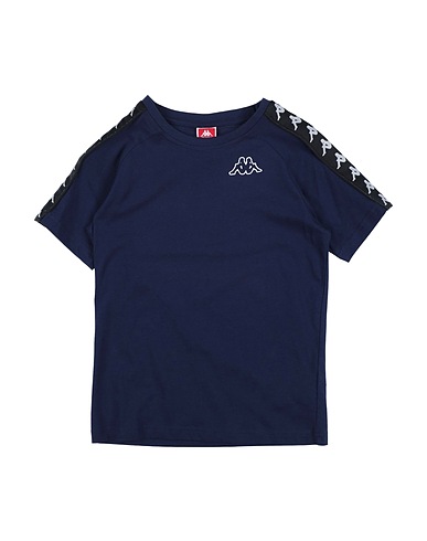 KAPPA T-shirt Σκούρο μπλε της νύχτας 100% Βαμβάκι