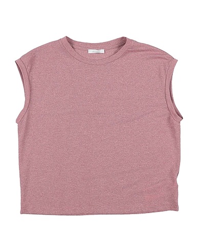L:Ú L:Ú by MISS GRANT T-shirt Antique rose 62% Viscose, 16% Polyamide, 16% Metallic fiber, 6% Elastane