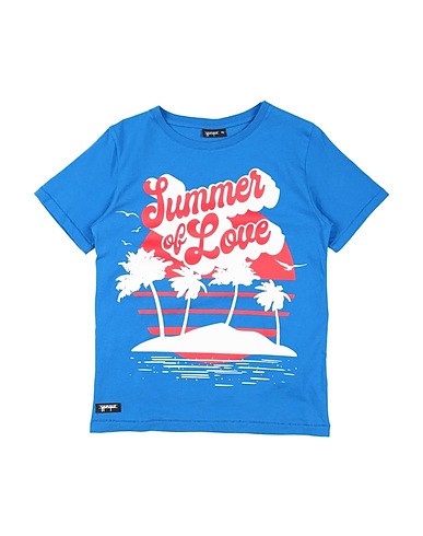 YPORQUÉ T-shirt Blu 100% Cotone
