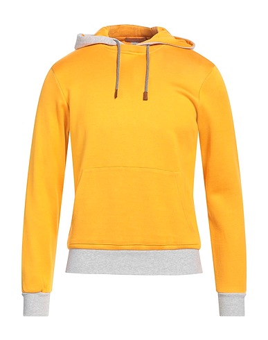 ELEVENTY Hoodie Gelb 98% Baumwolle, 2% Polyamid