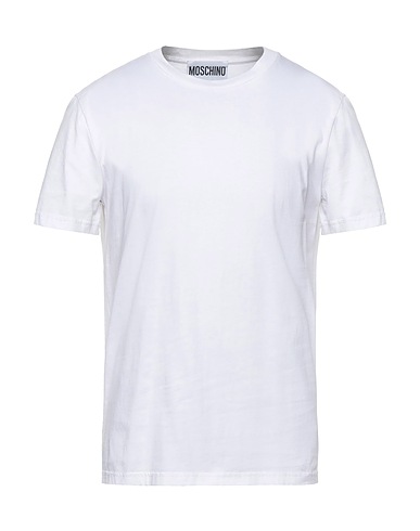 MOSCHINO Basic T-shirt COUTURE White 100% Cotton, Polyester