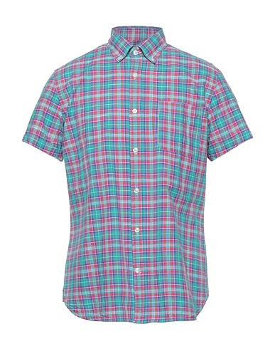 WOOLRICH Checked shirt Green 100% Cotton