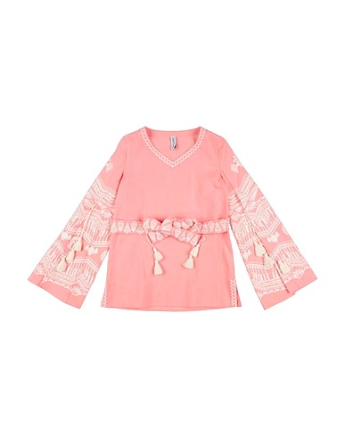SVITLAYA Top Rosa chiaro 100% Lino, Lana