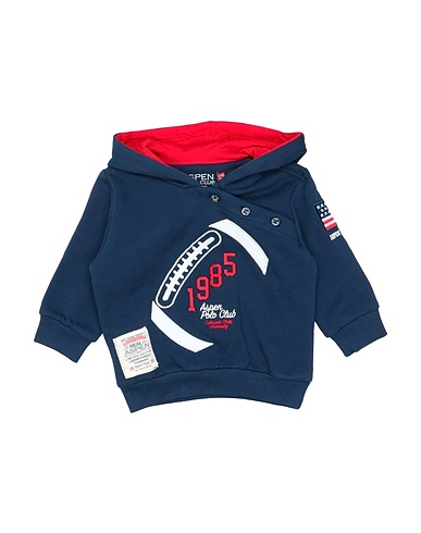 ASPEN POLO CLUB Felpa Blu notte 95% Cotone, 5% Elastan