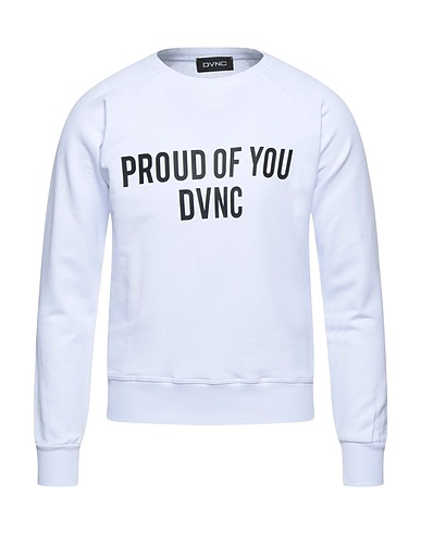 DVALENCIA Felpa Bianco 100% Cotone