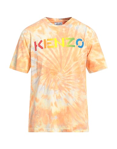 KENZO T-shirt Orange 100% Cotton