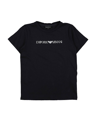 EMPORIO ARMANI T-shirt Blu notte 100% Cotone