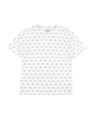 DOUUOD T-shirt White 100% Cotton