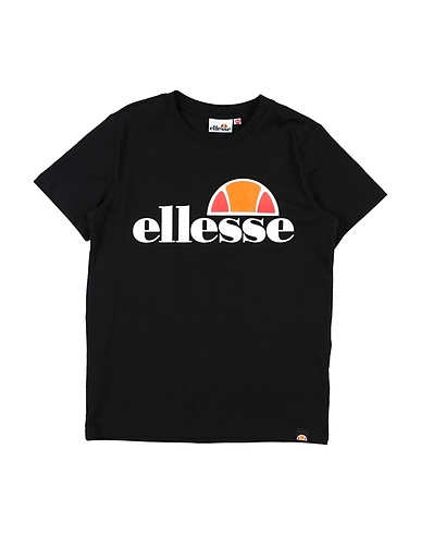 ELLESSE T-shirt Black 100% Cotton