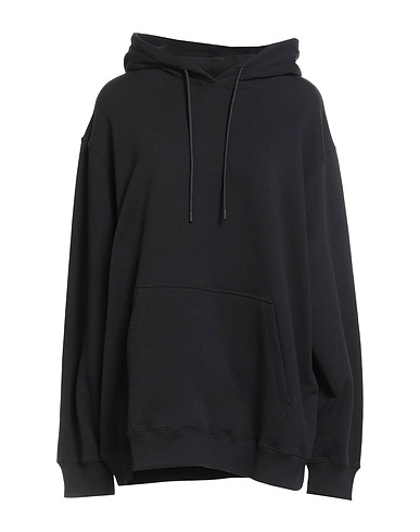 MSGM Hooded sweatshirt Black 100% Cotton