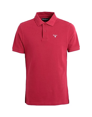 BARBOUR Polo shirt Garnet 100% Cotton