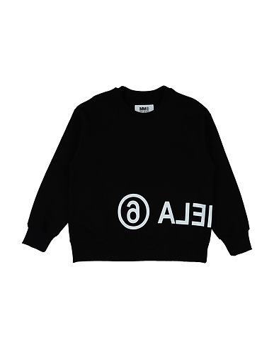 MM6 MAISON MARGIELA Sweatshirt Schwarz 100% Baumwolle, Elastan