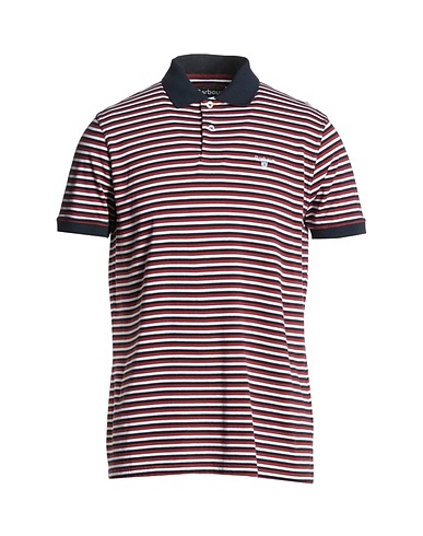 BARBOUR Polo shirt Brick 100% Cotton