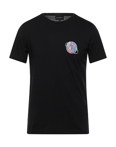 EMPORIO ARMANI T-shirt Black 100% Cotton