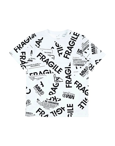 MM6 MAISON MARGIELA T-shirt White 90% Cotton, 10% Elastane